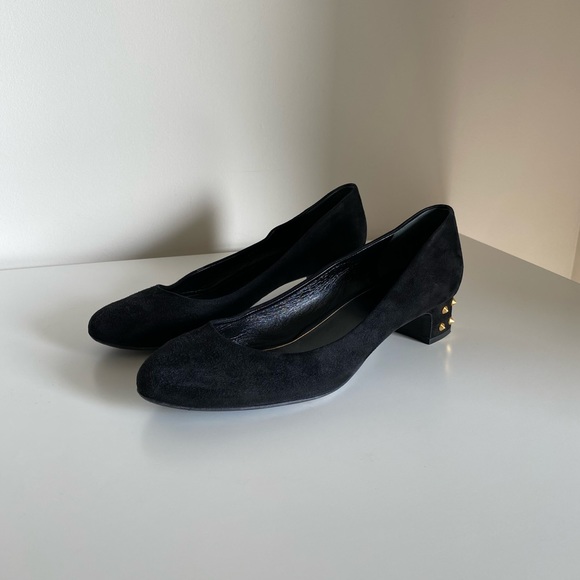 Gucci Jacqueline Studded Suede Pumps - Picture 3 of 16